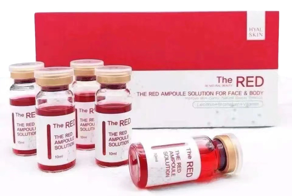10ml Ampoules Fat Dissovling Red Ampoule Injectioin