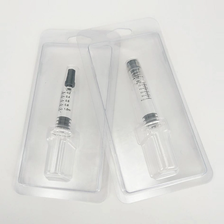 Glass Syringe with Luer Lock for Pre-Filled Oil