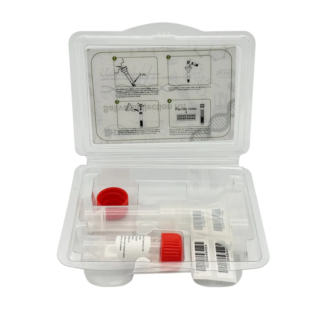 Hirikon Saliva and Blood Collection Tubes for DNA Testing in Science Labs and Hospitals