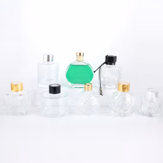 Luxury Refillable Crystal 15ml 30ml 50ml Glass Container Perfume Bottle Cosmetic Bottles