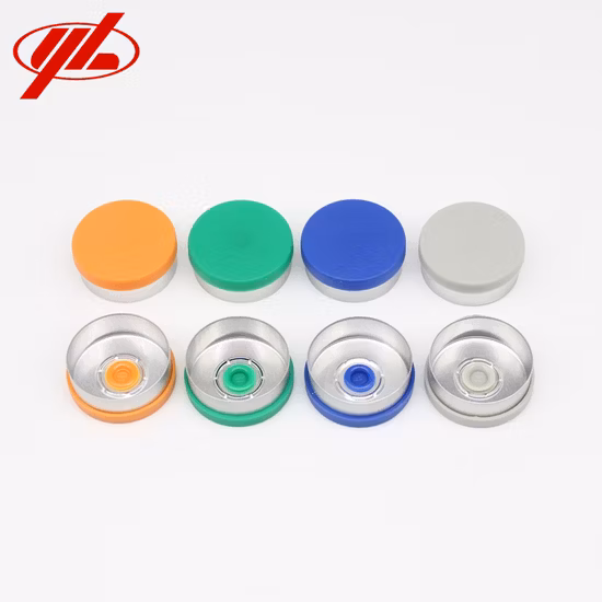 Aluminum Plastic Combination Flip off Crimp Vial Cap