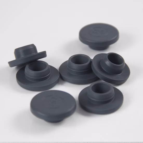13mm 20mm 32mm Pharmaceutical Bromobutyl Rubber Stopper for Injection or Infusion Bottle